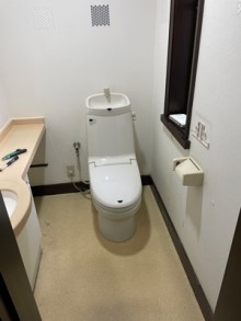 TOTOネオレストRH2Wにお取替え